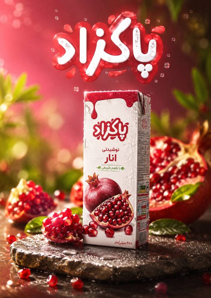 آبمیوه طعم انار
