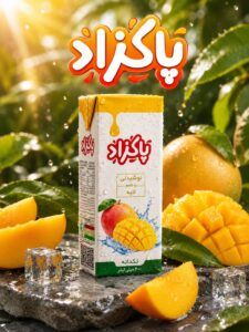 آبمیوه با طعم انبه