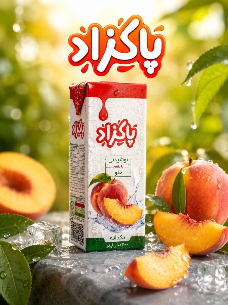 آبمیوه طعم هلو