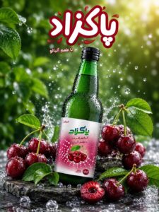 دلستر با طعم آلبالو پاکزاد