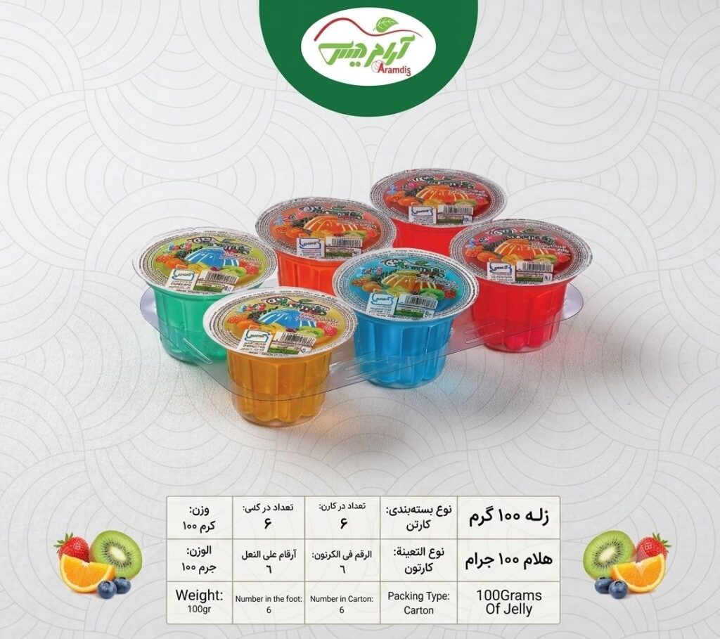 ژله 100 گرمی